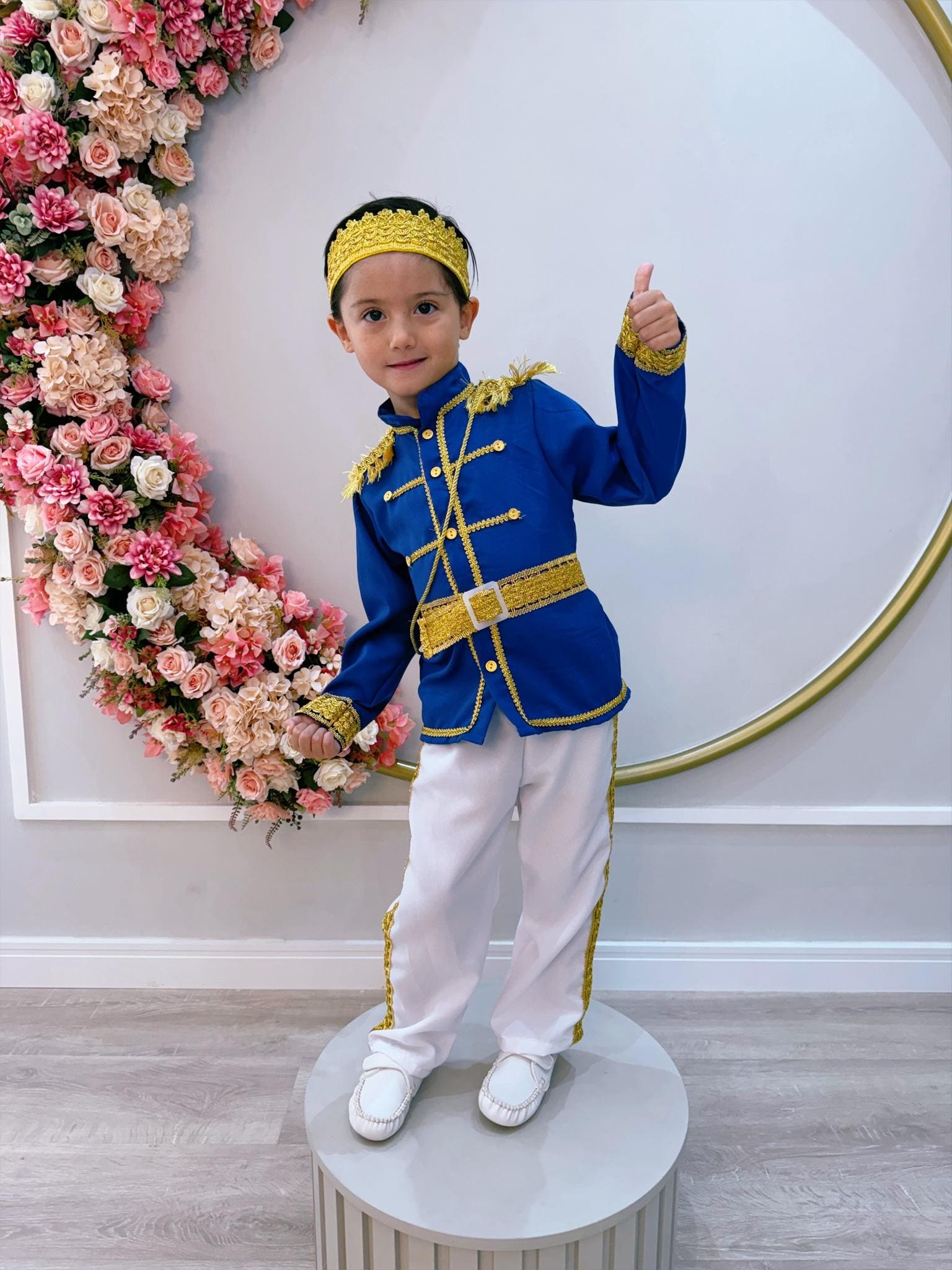 Roupa Pequeno Principe Fantasia Principe Luxo Infantil - Leidy Lou Moda