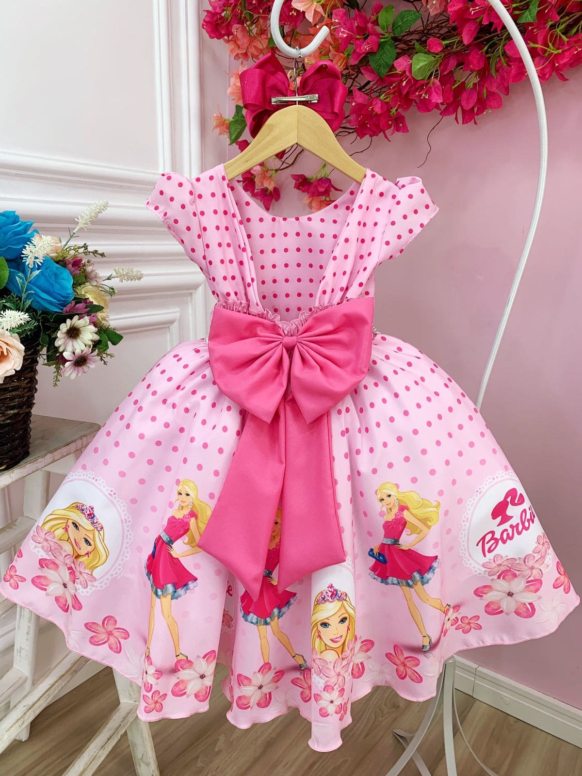 Vestido da Barbie - modelagem adulto e infantil 