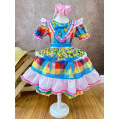 Vestido Infantil Caipira 1