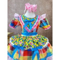 Vestido Infantil Caipira 1