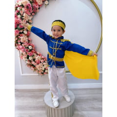 Roupa Pequeno Principe Fantasia Principe Luxo Infantil