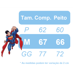 Fantasia Infantil SuperMan Acompanha a Máscara de E.V.A.