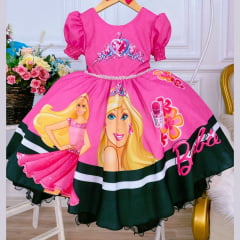Vestido Barbie Princesa Menina