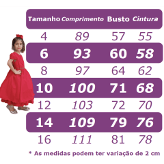 Vestido de Festa Infantil Branco Marfim Detalhe Nervura Luxo