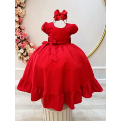 Vestido Vermelho Luxo