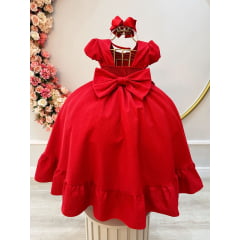 Vestido Vermelho Luxo