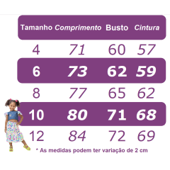 VESTIDO INFANTIL Azul Marinho Rosas