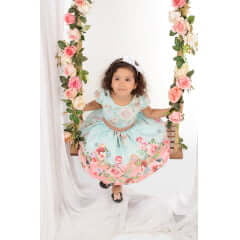 Vestido Infantil Floral
