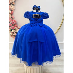 Vestido Infantil Longo Royal