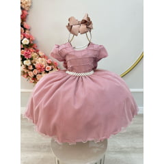 Vestido Infantil Rose Ysa Kids