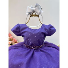 Vestido Infantil Roxo