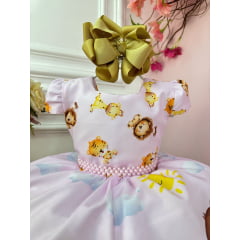 Vestido Infantil Tematico Bosque