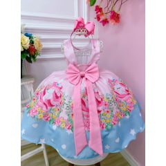 Vestido Infantil Unicornio