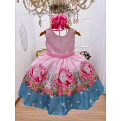 Vestido Infantil Unicornio