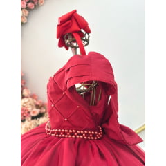 Vestido Infantil Vermelho