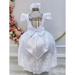 Vestido Infanttil Longo Branco