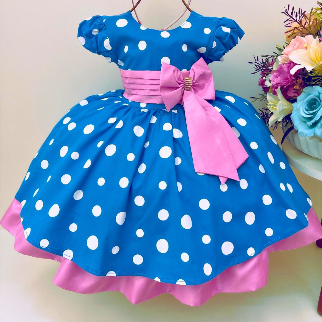 Vestido da galinha pintadinha para bebe de 1 hot sale ano