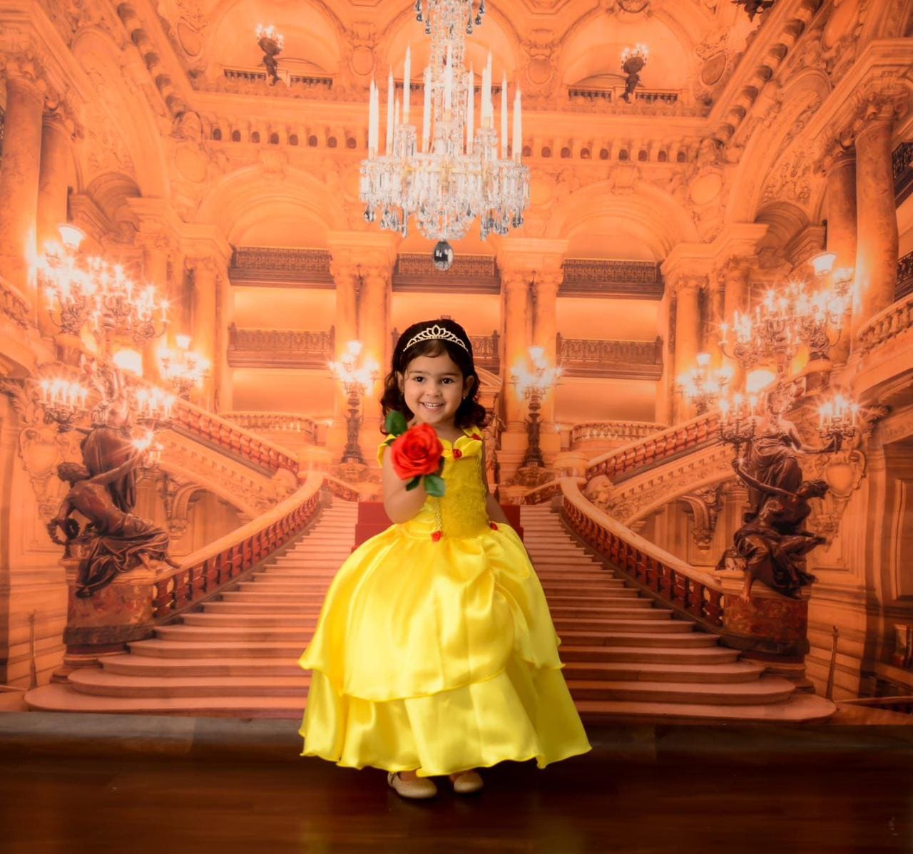 Roupa da princesa 2024 bela ea fera