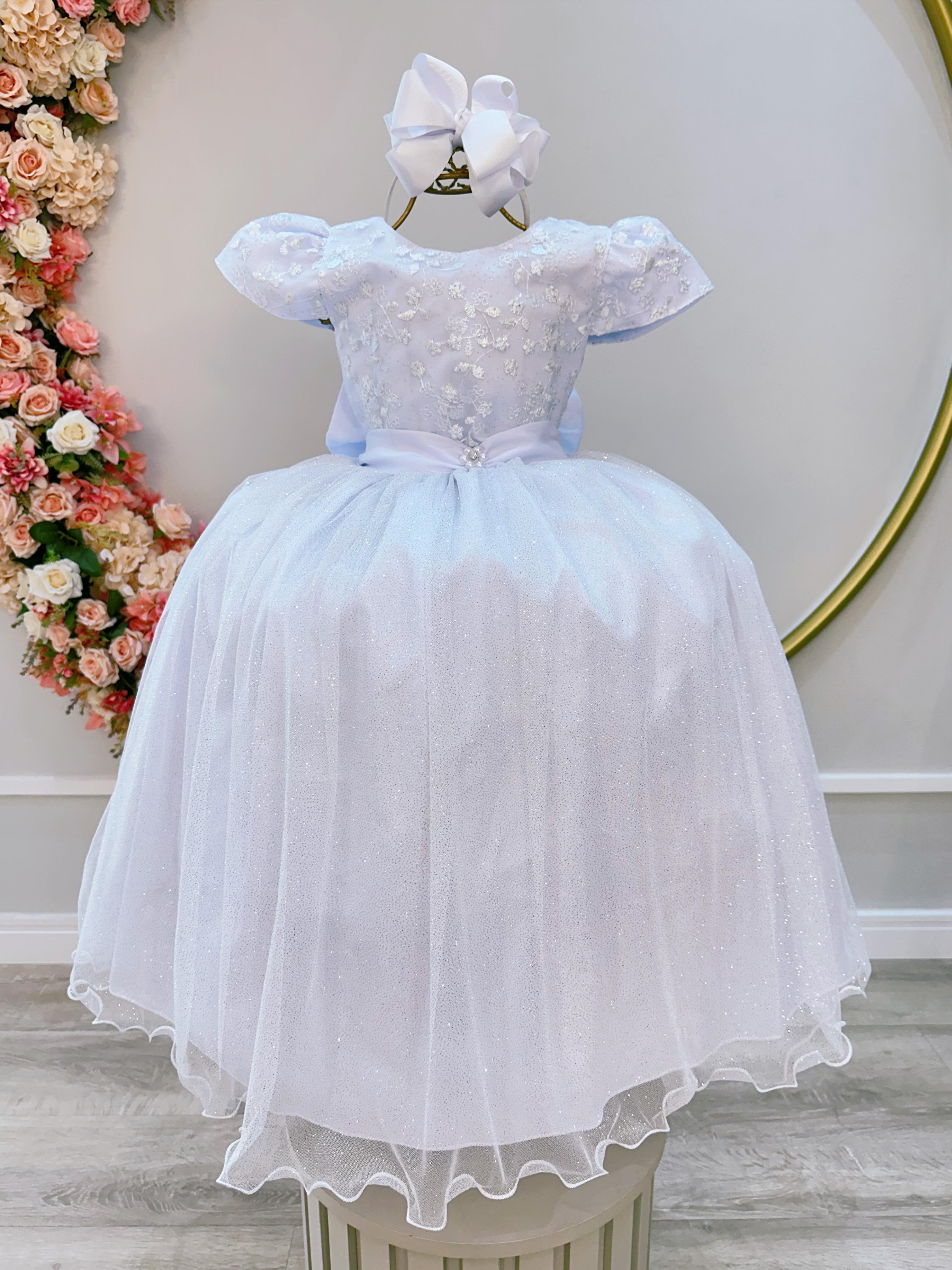 Vestido Longo Infantil Branco